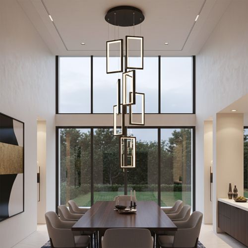 Lámpara LED LHJ089-7CP BLACK