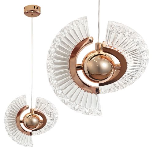 Люстра LED LHJ108-2CP GOLD
