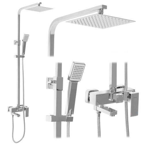 Shower set with shower spout Rea Navaro