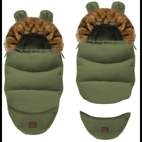 Baby sleeping bag Teddy GROW-UP Khaki