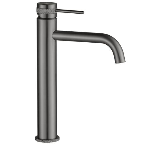 Βρύση νιπτήρα REA Lungo Grip Gun Grey, High