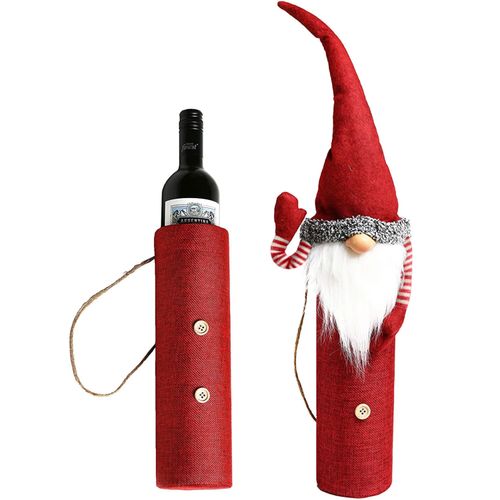 Kalėdų Senelio kalėdinis butelio dangtelis XYO51 Red