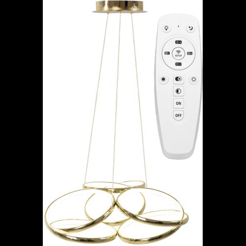 Lampe LED APP794-CP Flat Gold