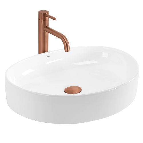 Lavabo sobre encimera Rea Joana 50