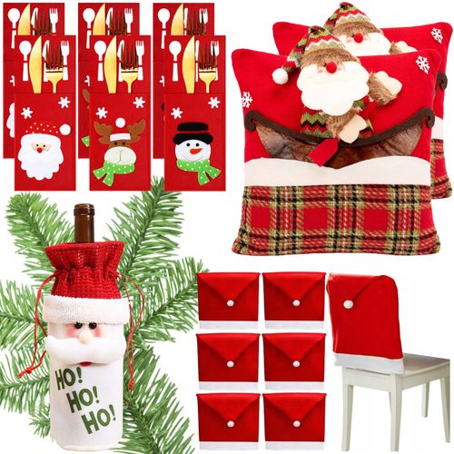 Decoratiuni de Craciun Red Santa 15 bucăți