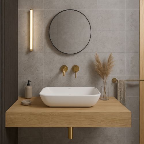 Lavoar ceramic pentru blat Rea Maria
