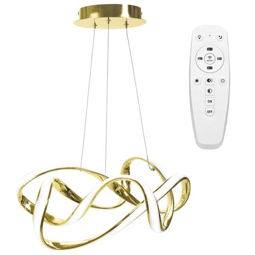 Lámpara LED EVE APP821-CP GOLD + remote control