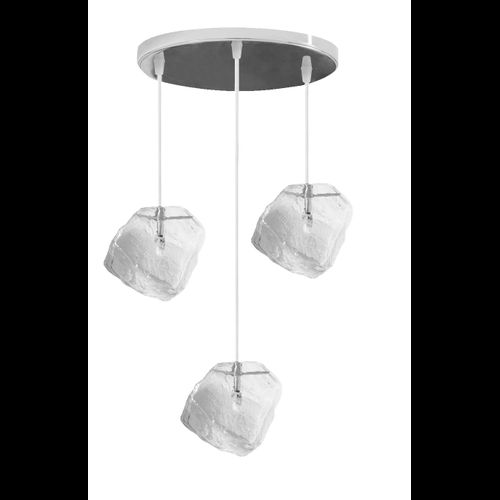 Lampada ICE APP320 Ghiaccio Modern Design Loft Triplo