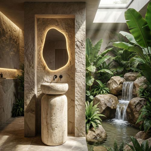 Lavabo de pie REA Cheri
