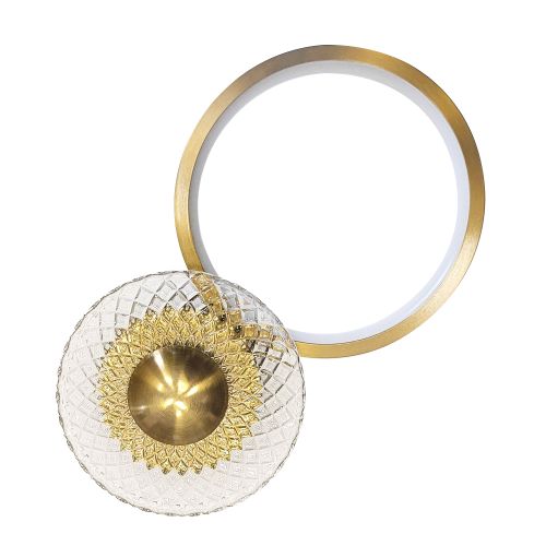 NÁSTENNÉ SVETIDLO LED LHJ071-W Brush Gold