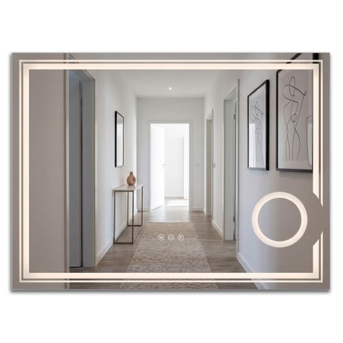 Mirror LED 80x60cm HAVEN