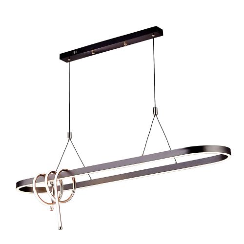 Люстра LED LHJ040-CP 120 cm BLACK