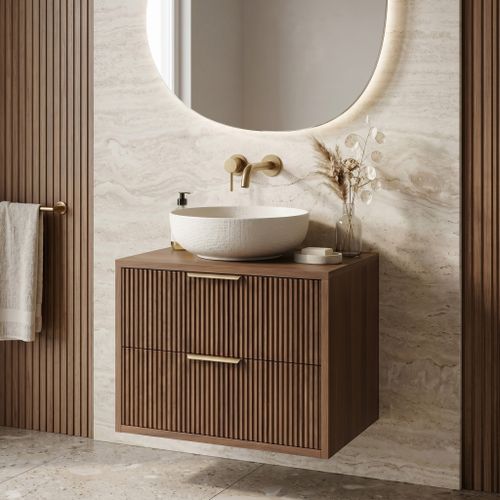 Waschtischunterschrank Rea Mono 60cm Brown