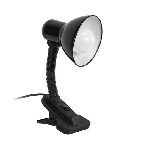 Lampe de bureau et de chevet à pince JNH045-1T Black