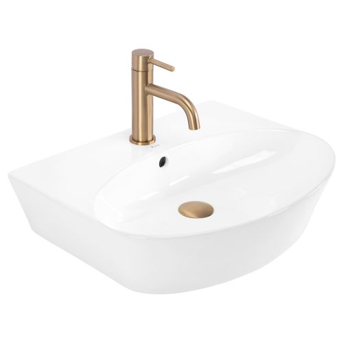 Lavoar ceramic pentru blat REA Kim 52