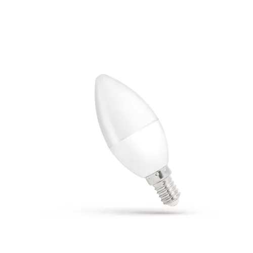 LED studená žiarovka E-14 230V 8W CW WOJ+14222