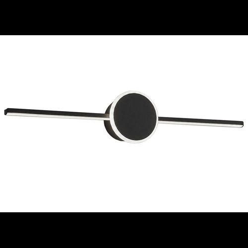 LED Wall lamp 80CM APP850-1W ROUND BLACK