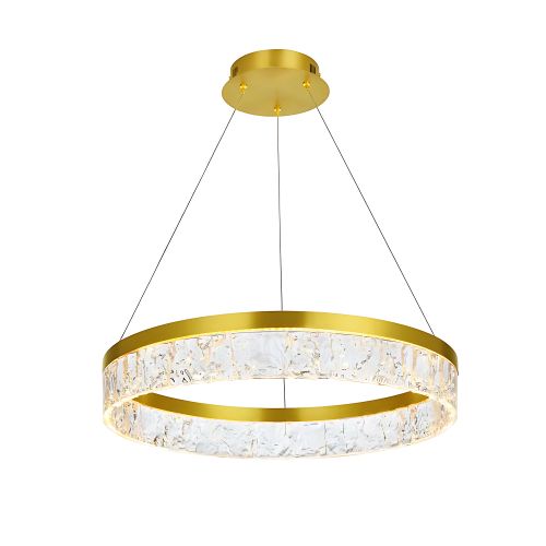 Люстра LED LHJ046-CP 50 cm GOLD