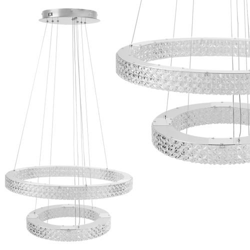 Люстра LED MS007-CP CHROME