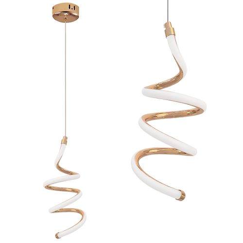 Висяща таванна LED лампа LHJ096-1CP light rose gold