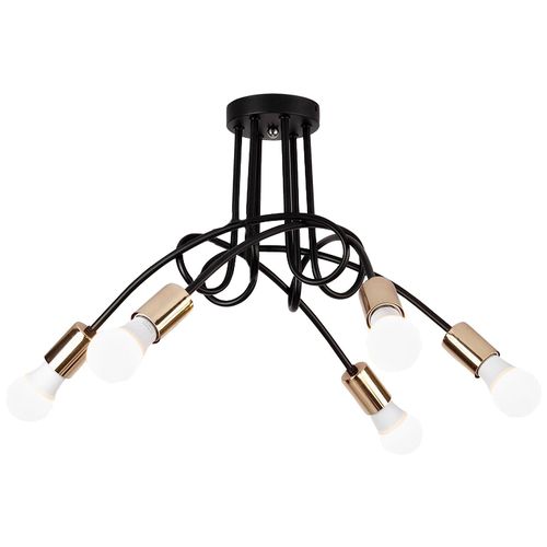 Lamp Paradise 5 Black Gold APP518-5C