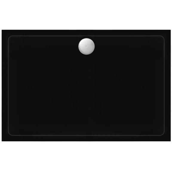 Akrilna tuš kada Rea Savoy crna 80x100