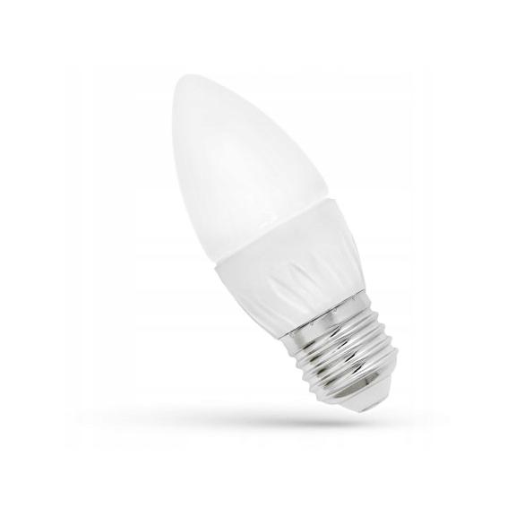 Glühbirne LED kalt E-27 230V 6W Kerze 13062