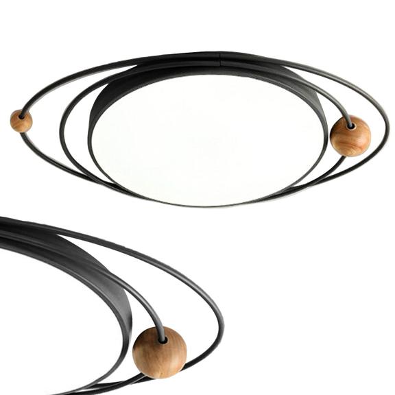 Deckenlampe rund Galaxy Black APP870-C