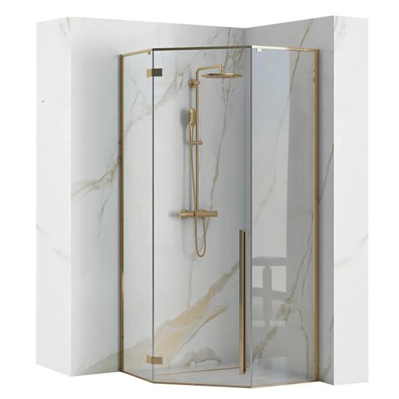 Shower enclosure DIAMOND GOLD 100x100