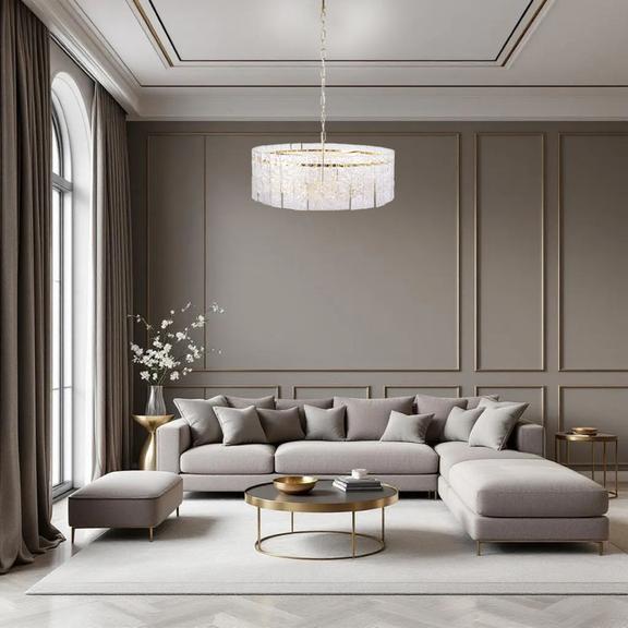 Hängelampe APP1779-CP 60CM Gold