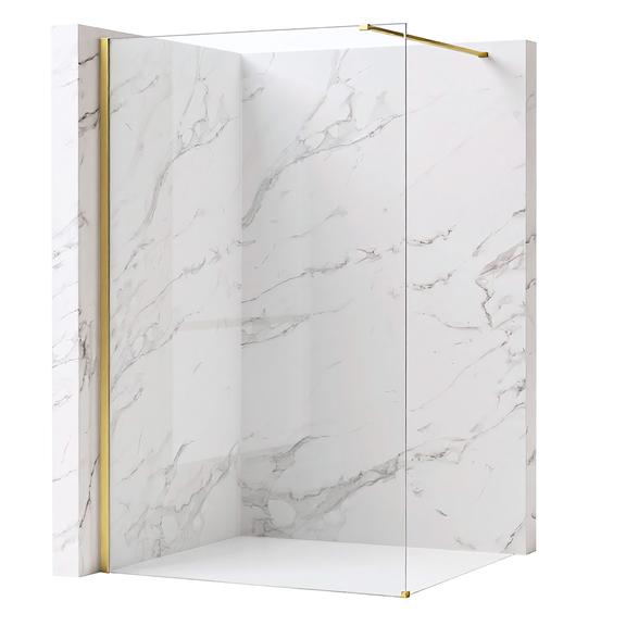 Dušo siena Rea Flexi Transparent / Brush Gold 70