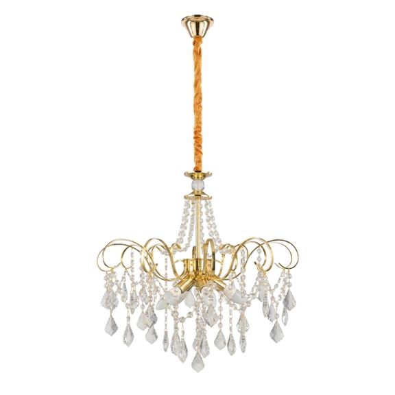 Кристална висяща лампа SWE081-CP 60cm GOLD