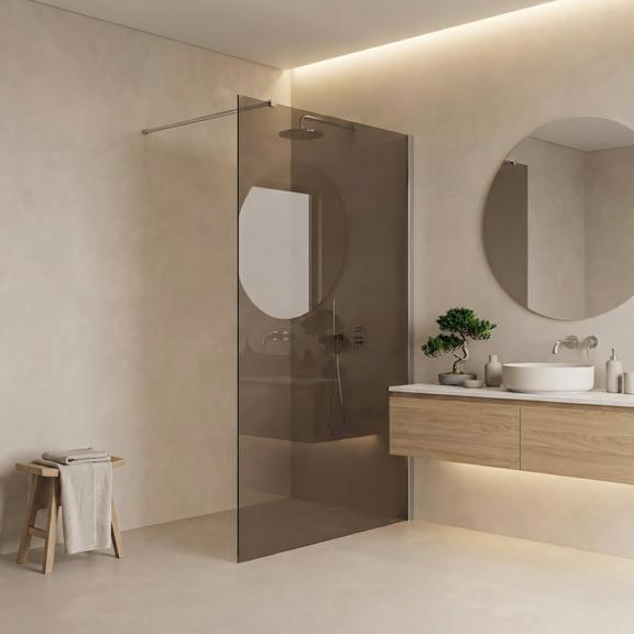 Dušo siena Rea Flexi Brown / Chrome 140