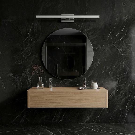 ΦΩΤΙΣΤΙΚΟ ΤΟΙΧΟΥ ΜΠΑΝΙΟΥ LED 80CM APP1847-1W CHROM