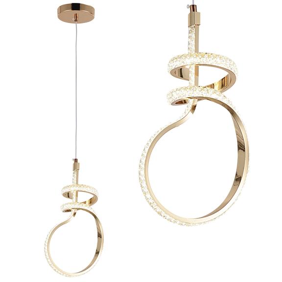 Lampe LED G071-CP GOLD