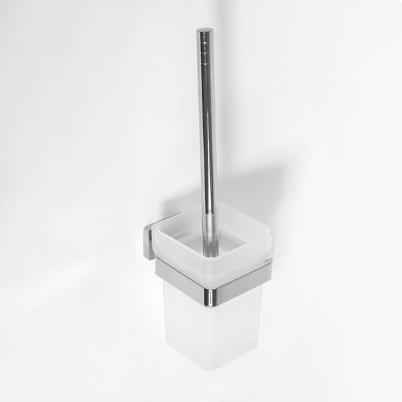 WC šepetys metalinis chromas ERLO 05