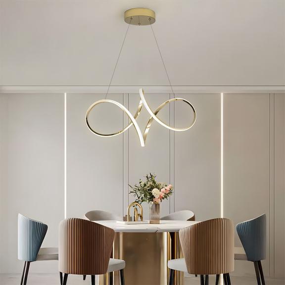 LED-Hängeleuchte G081-1CP Gold