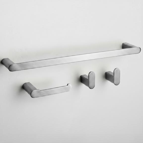 Vannitoa tarvikute komplekt Mati Brush Nickel 4 osa