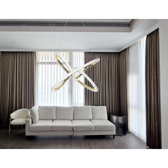 Lampe LED G035-CP Gold