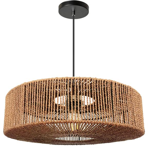 Hänglampa Boho APP1295-1CP Brun