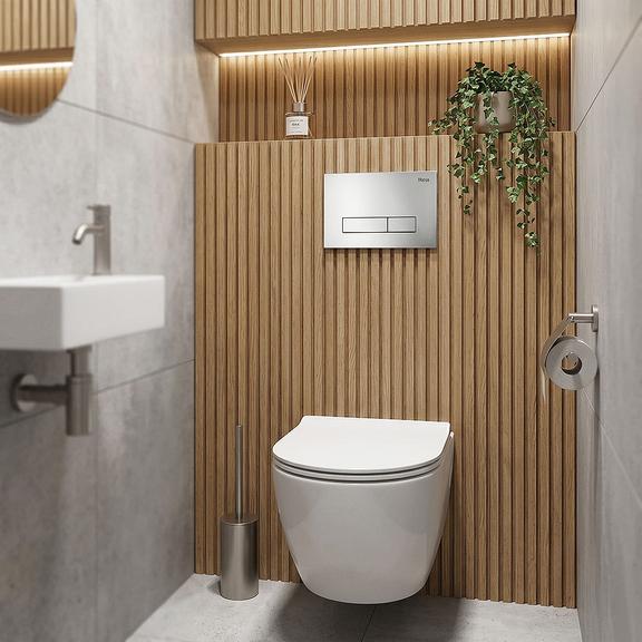 Stelaż zestaw podtynkowy K011A-Q do mis WC z przyciskiem HD Satin