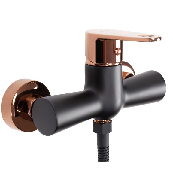 Dušo maišytuvas su rankiniu dušu REA MILD ROSE Gold
