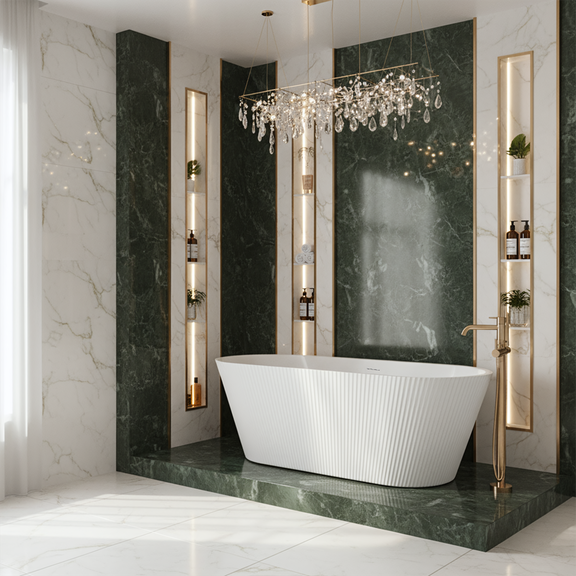 Samostojeća akrilna kada OFELIA 170