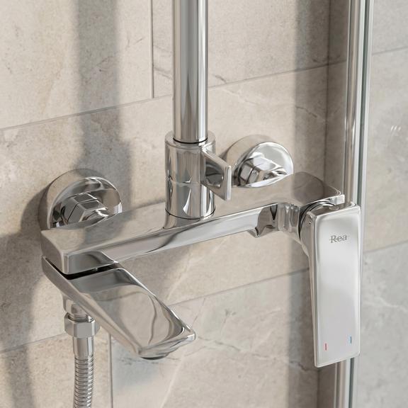 Dušas komplekts Rea Prime Chrome