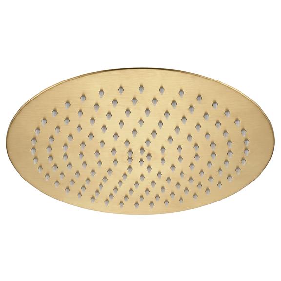 Deszczownica okrągła REA JS-P014BG 30cm Złota Szczotkowana