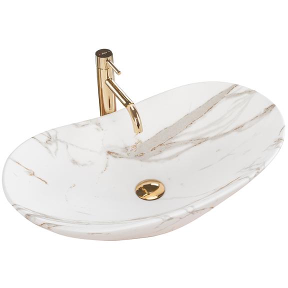 Countertop washbasin Rea Royal Lava Mat