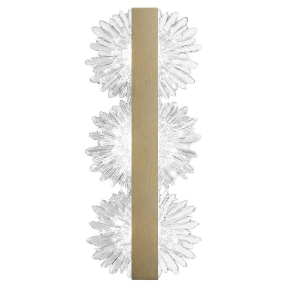 KINKIET ŚCIENNY LED G149-3W GOLD ZŁOTY SZCZOTKOWANY