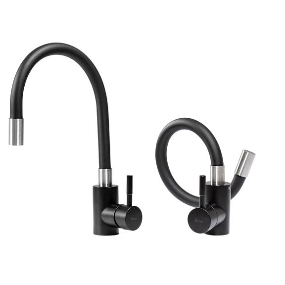 Βρύση κουζίνας Rea Clever Black