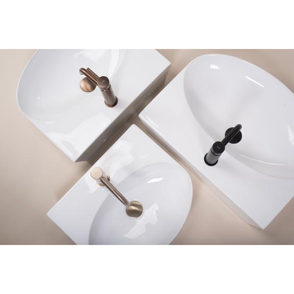 Umywalka nablatowa / ścienna Rea Kim 52