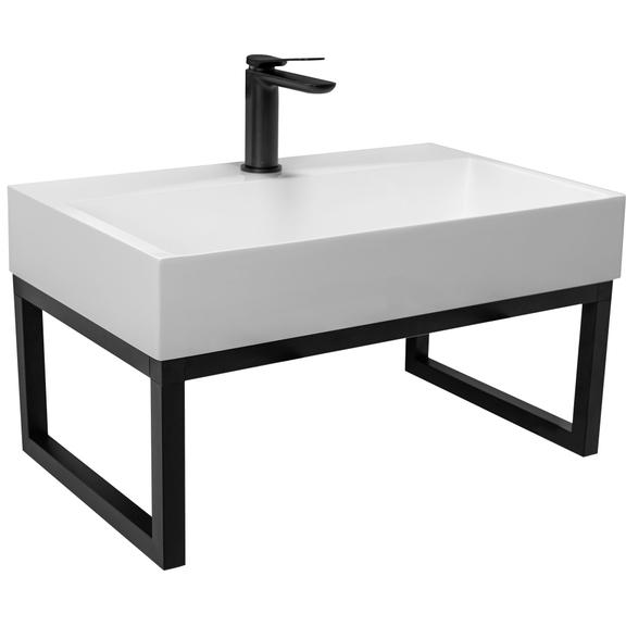 Waschbecken Konglomerat GOYA 70 cm+Waschtischplatte